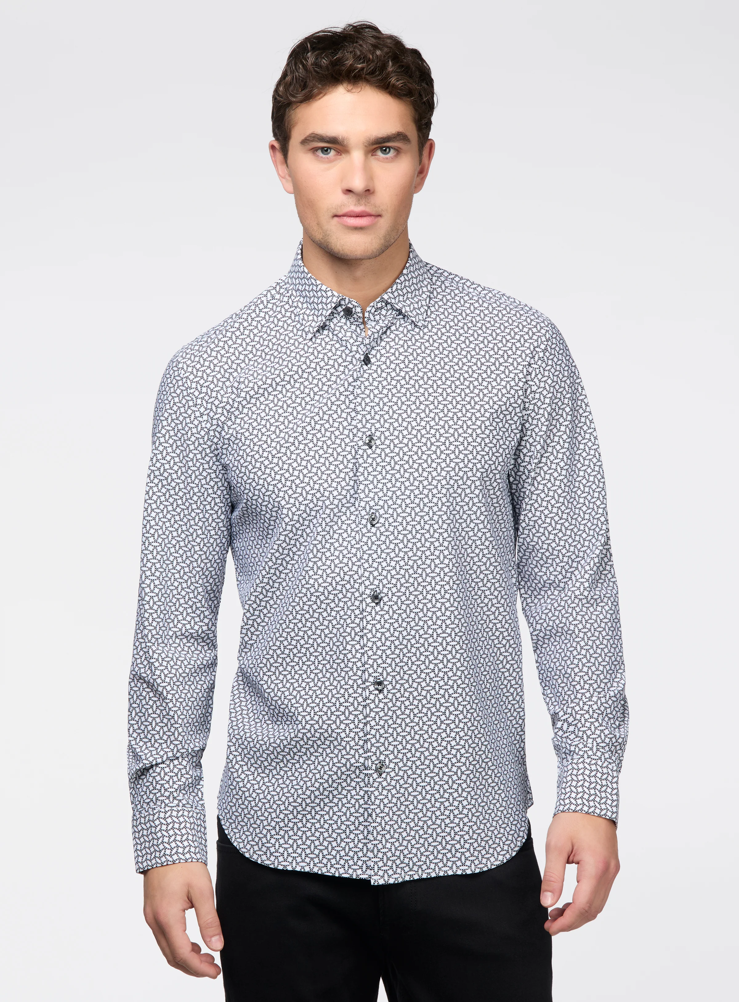 Chemise extensible à motif d'orbites