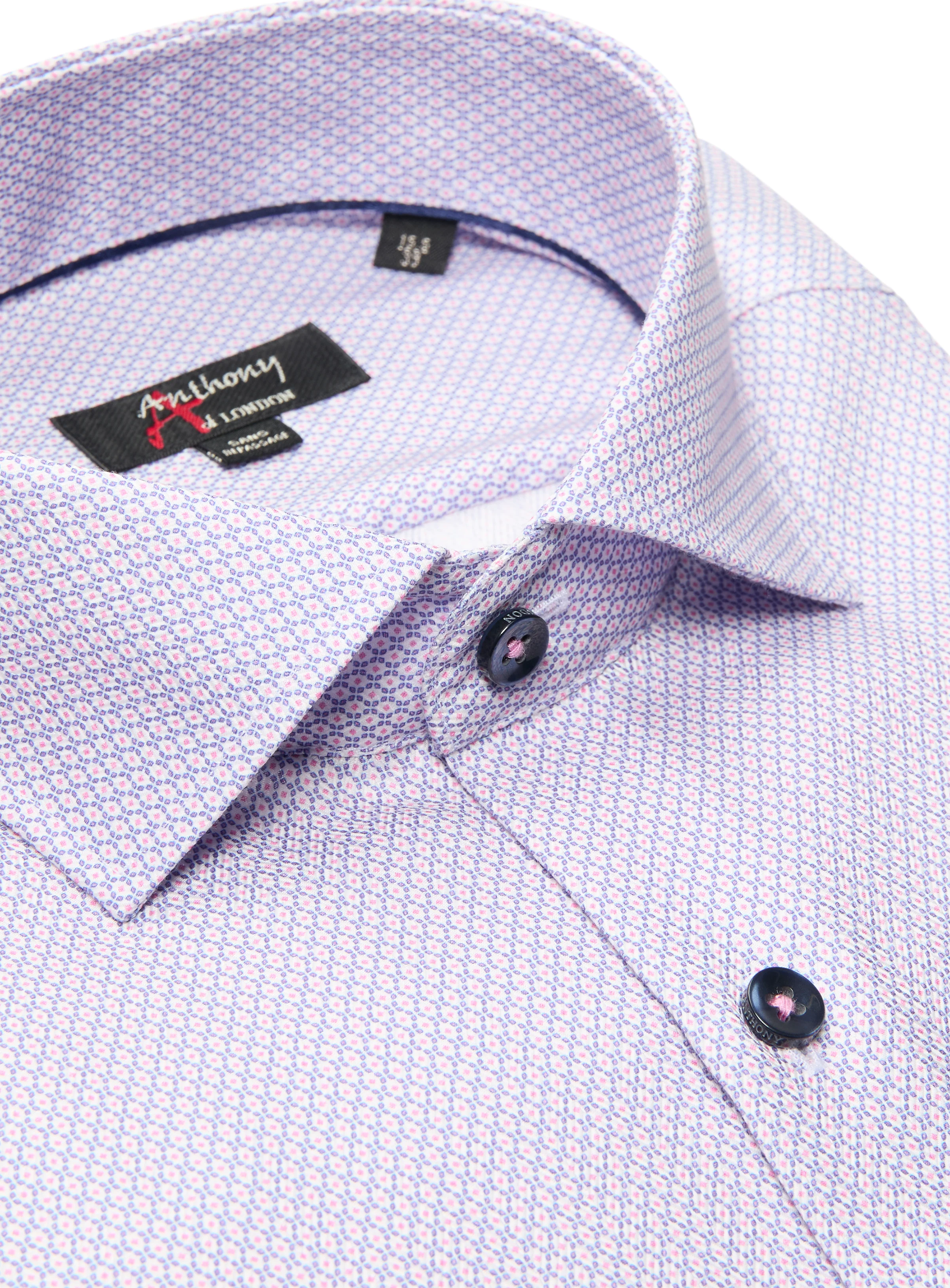 Chemise sans repassage à motif de chaînes - Image 2