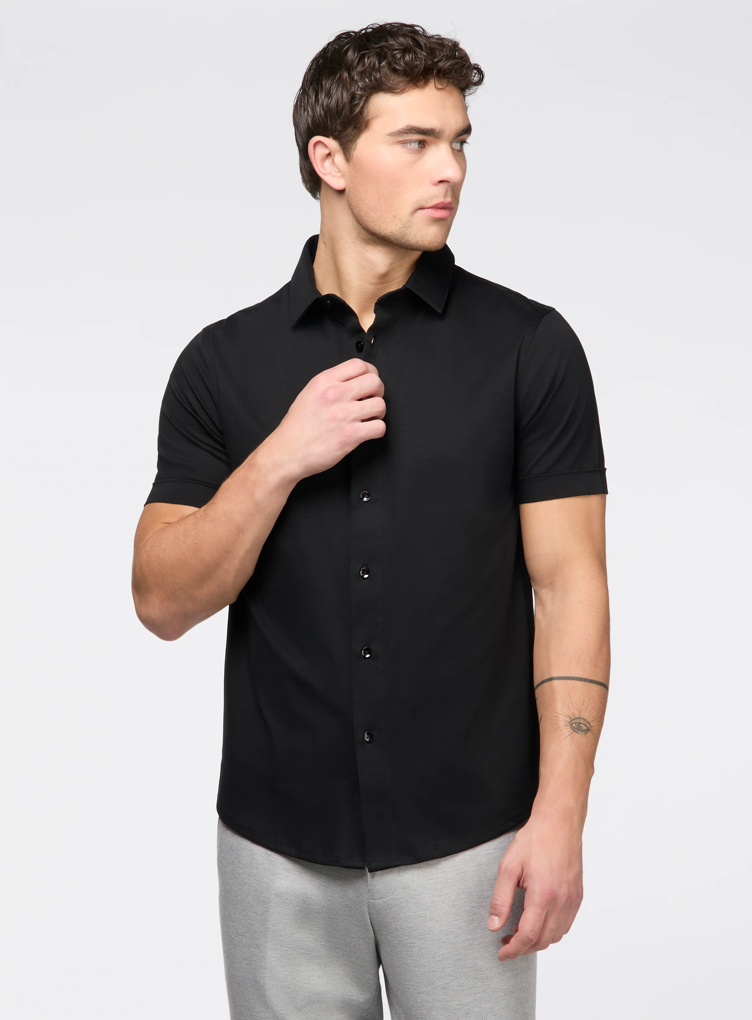 Chemise à manches courtes en jersey - Image 5