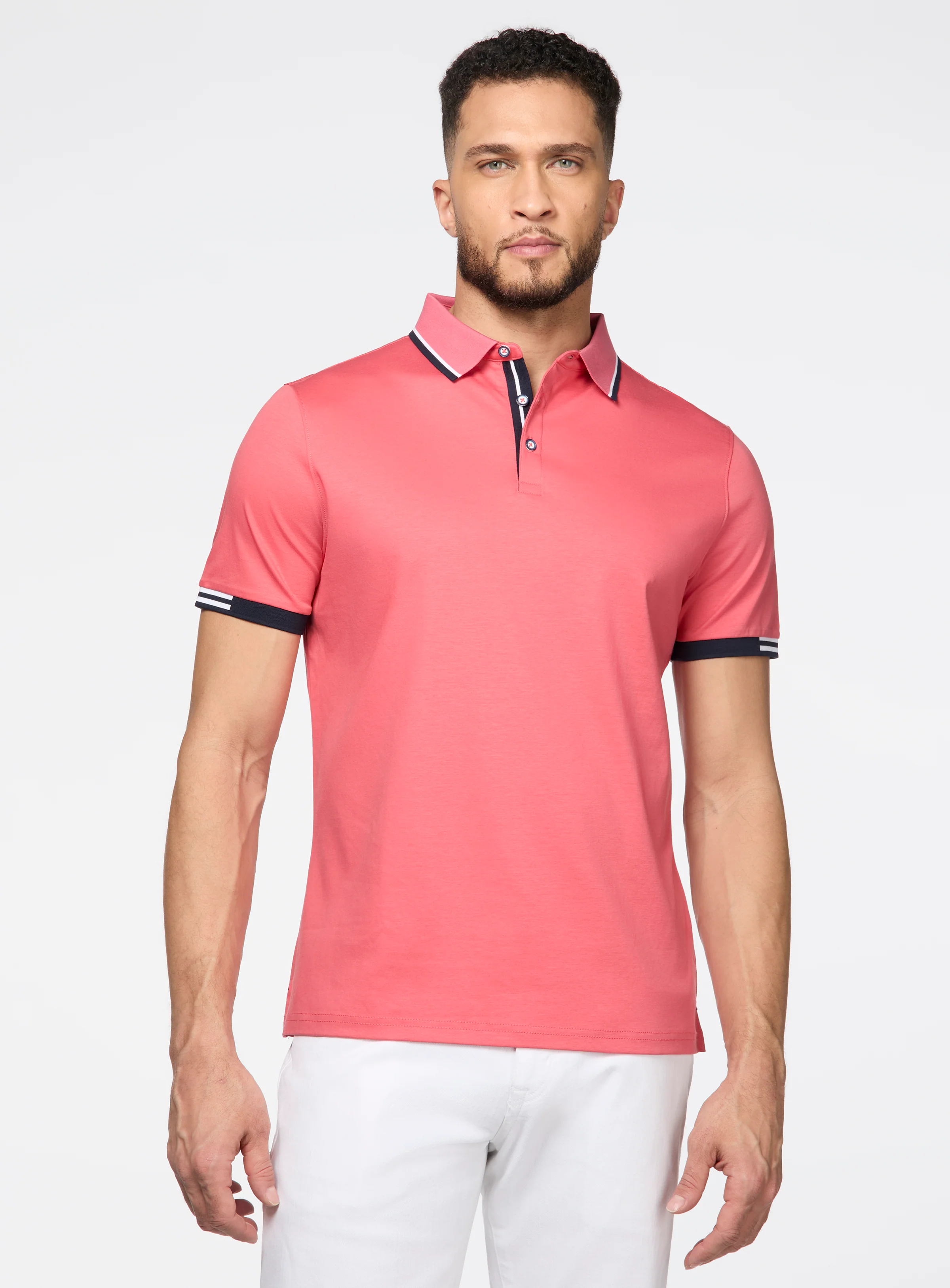 Polo à détails contrastants - Image 3