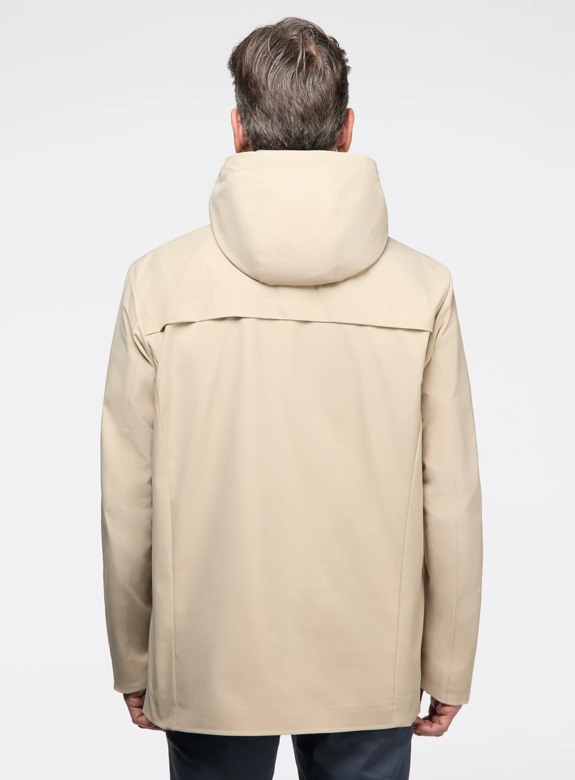 Manteau hydrofuge à col montant - Image 3