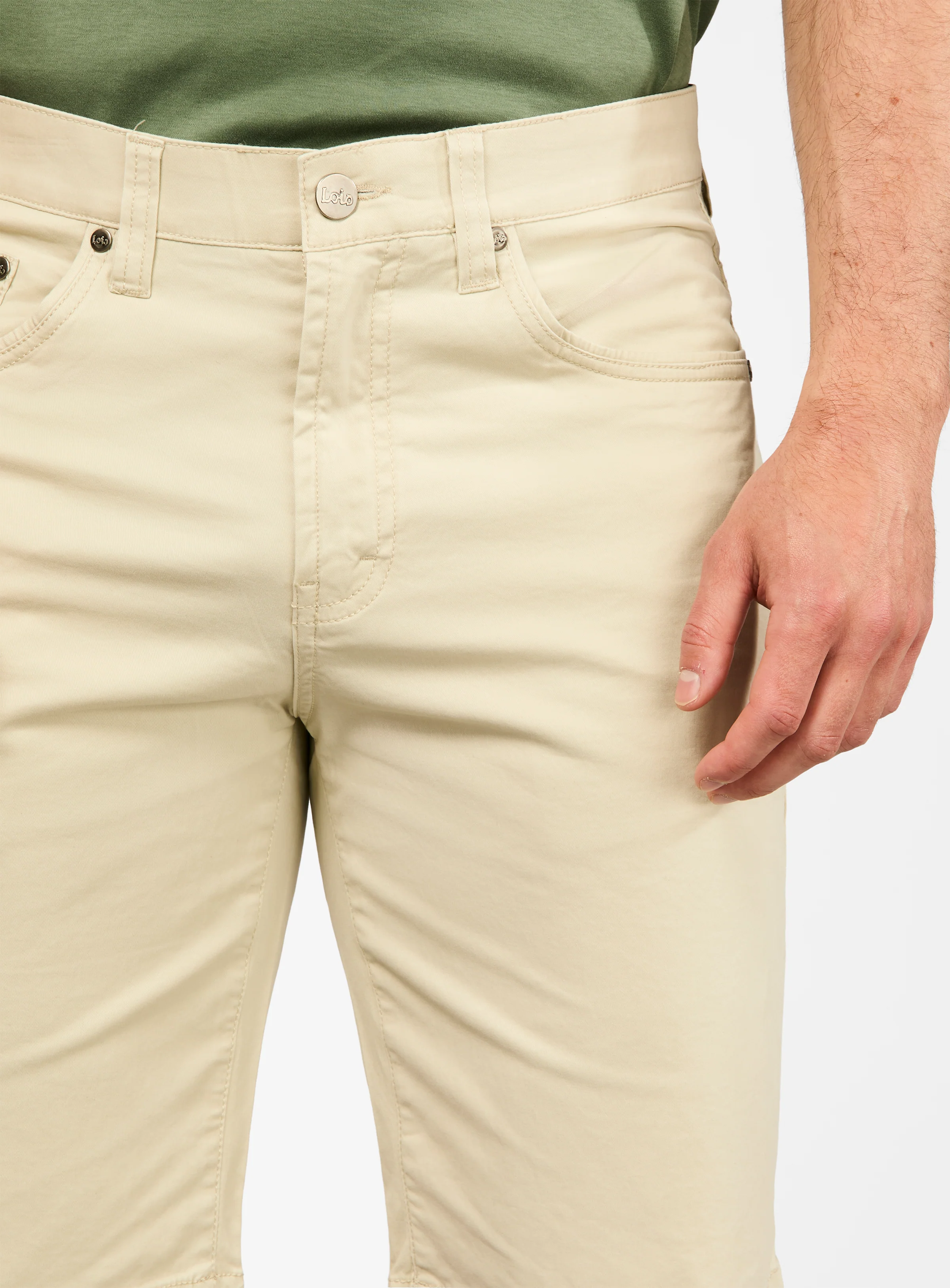 Bermuda en denim extensible 'Dennis' - Image 8