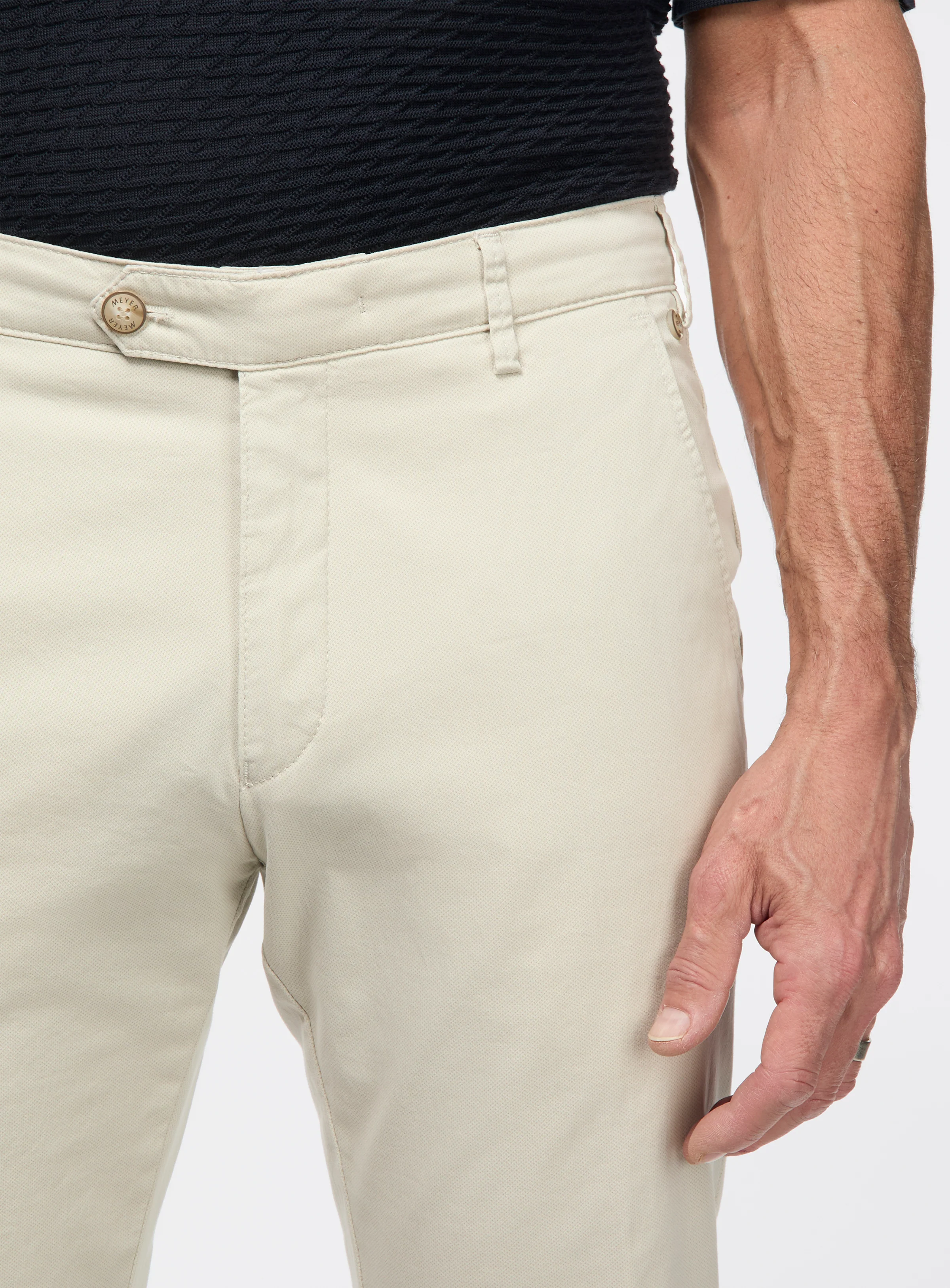 Chino à micro texturé 'BONN5075' - Image 2