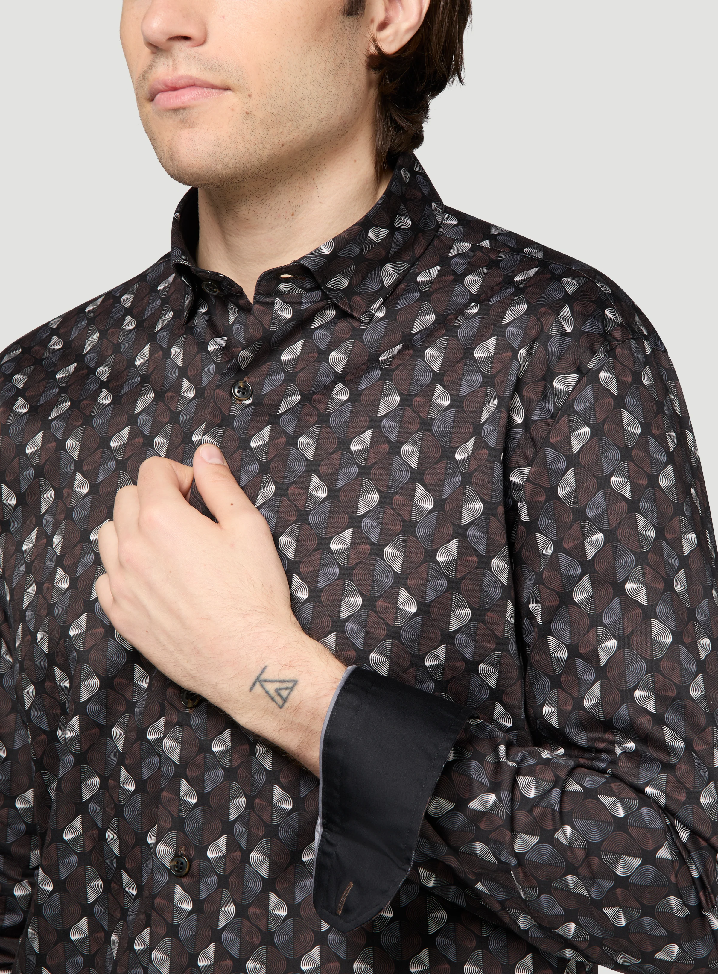 Chemise à motif de vagues - Image 2