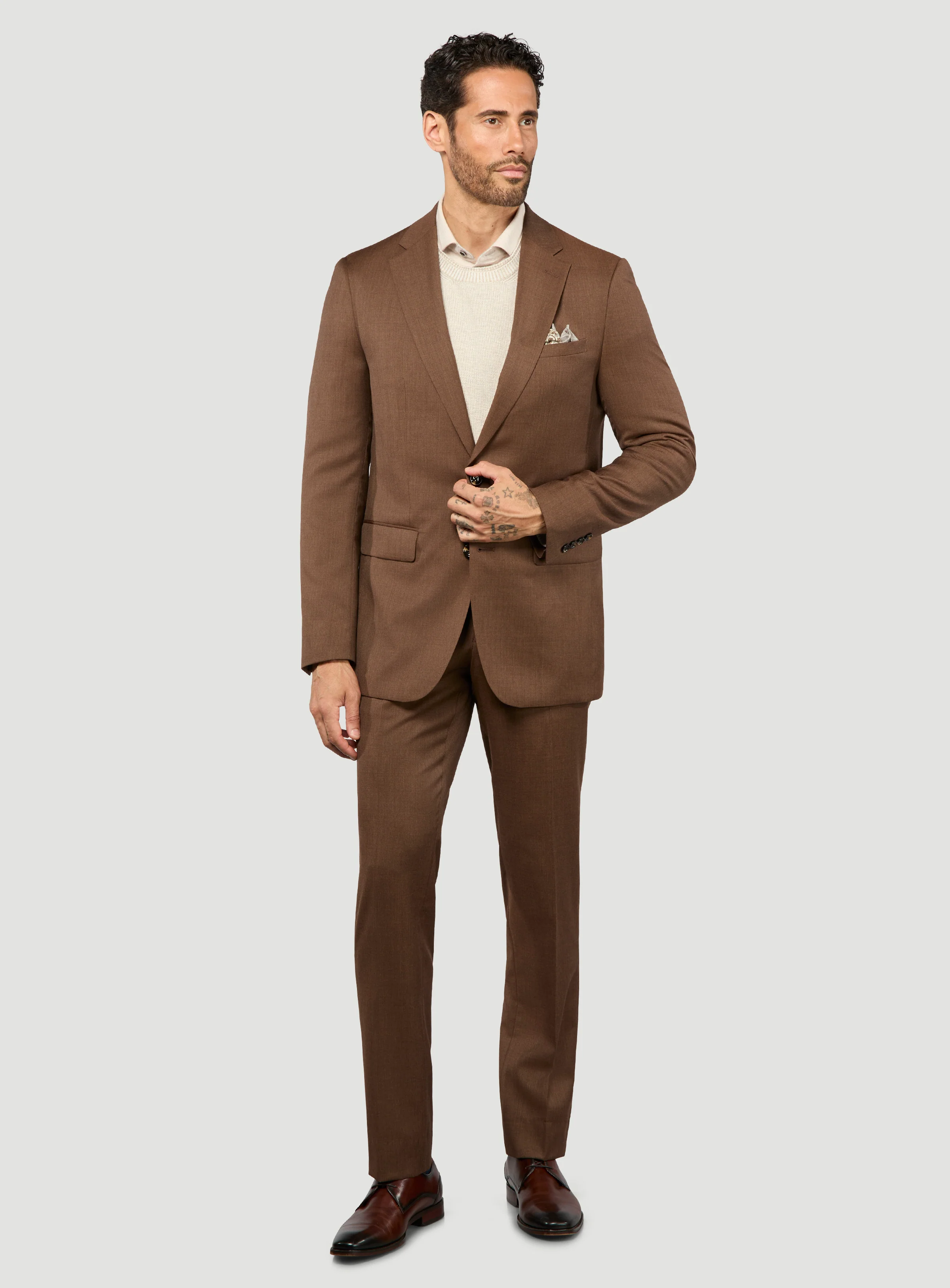 Complet cognac - Image 4