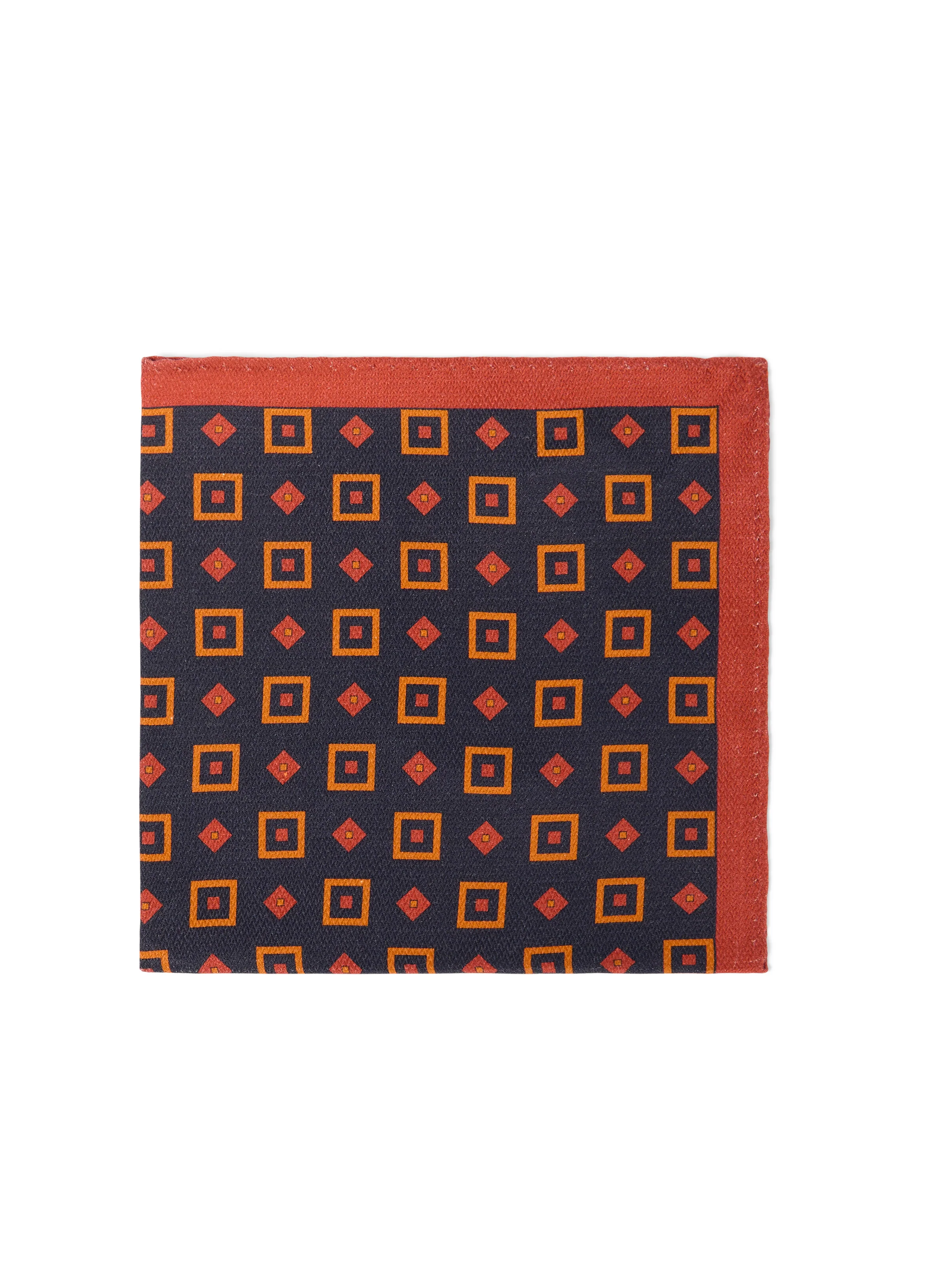 Mouchoir de poche à motif géométrique