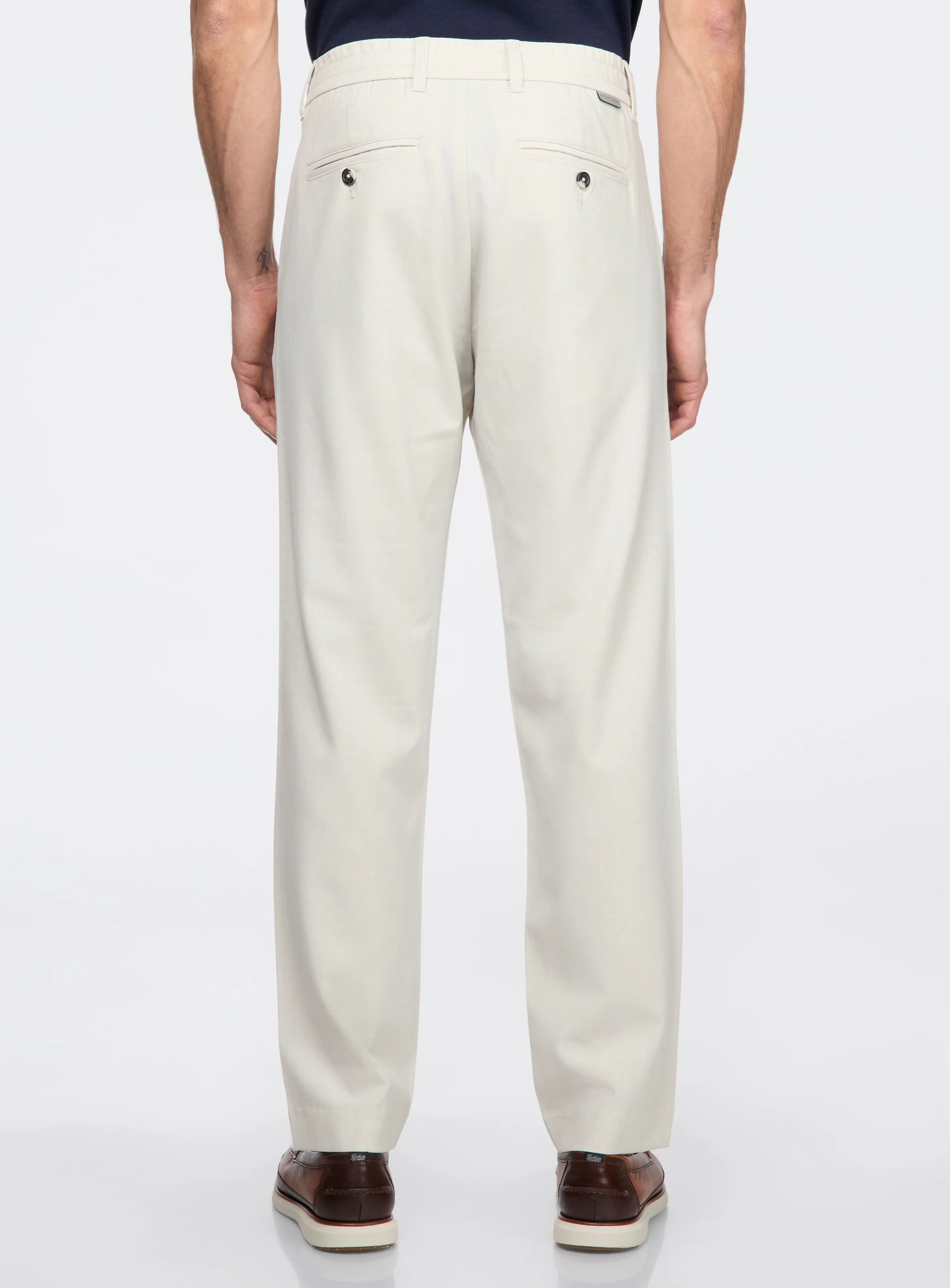 Pantalon en coton sergé 'Lineker' - Image 3