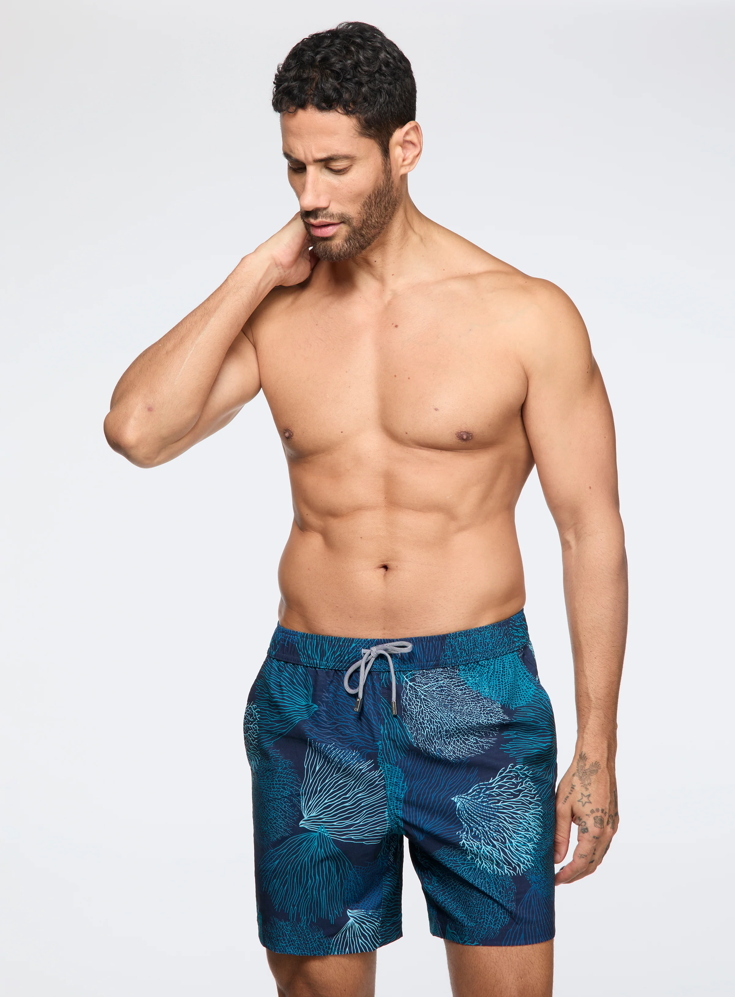 Maillot de bain à imprimé corail - Image 3