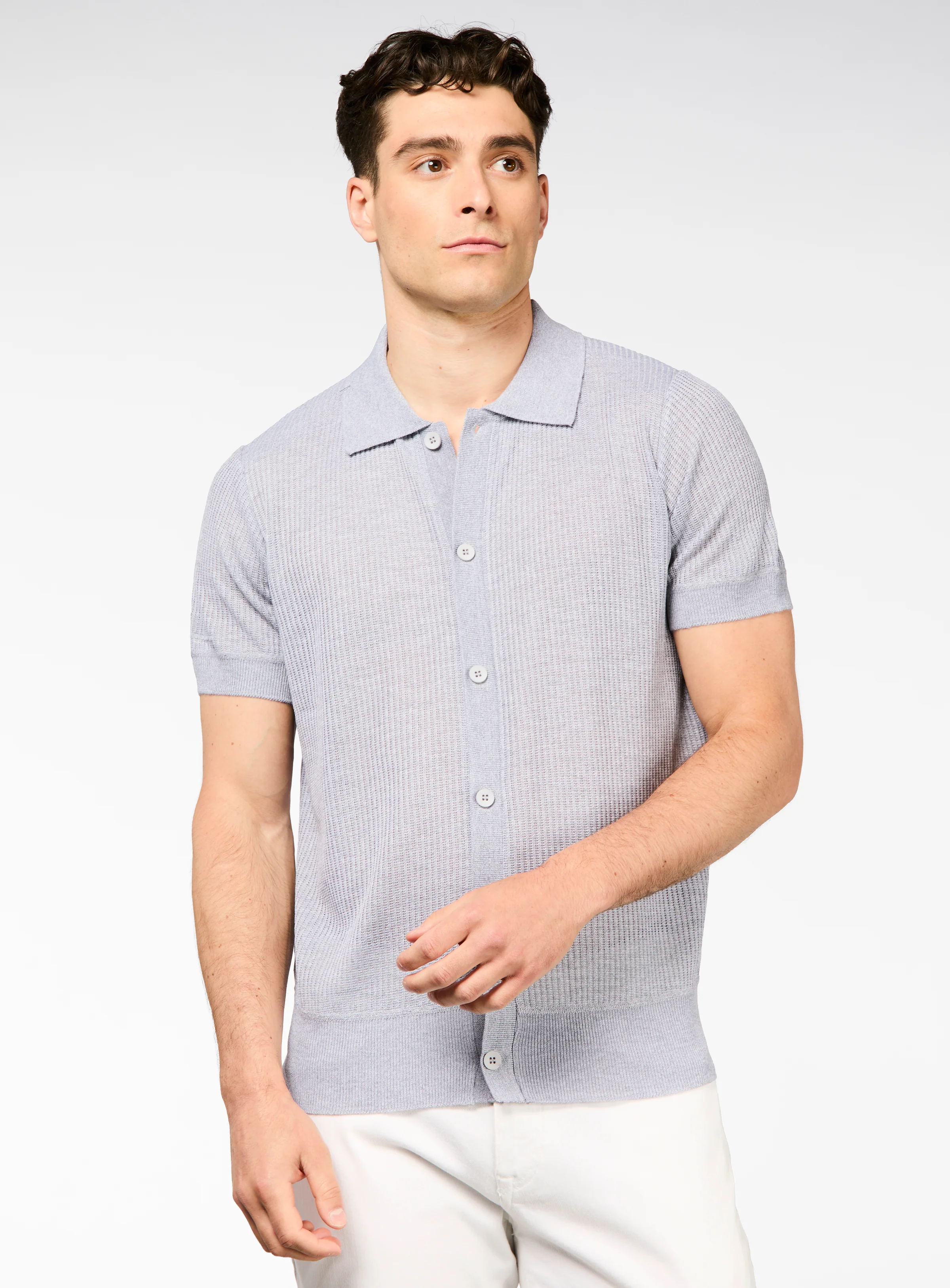 Chemise en tricot cachemire