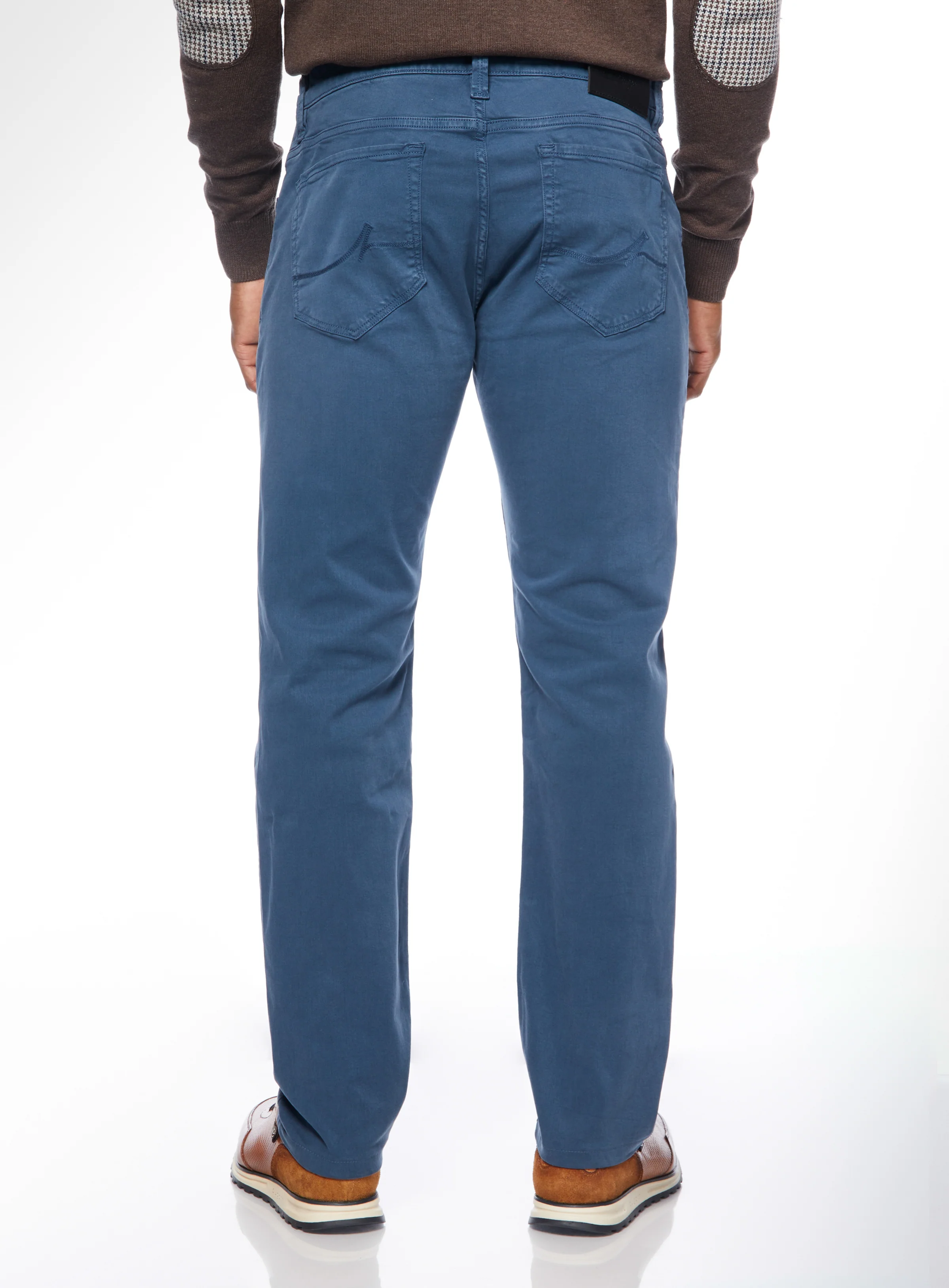 Jeans en tricot turquoise 'Cool' - Image 3