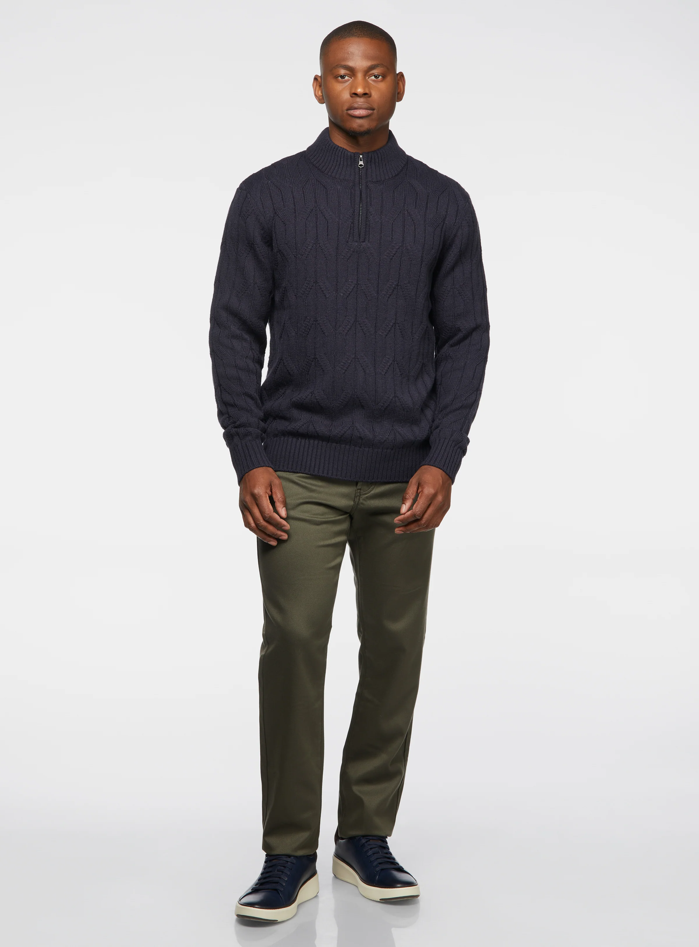 Chino en sergé 'Brad Slim' - Image 4