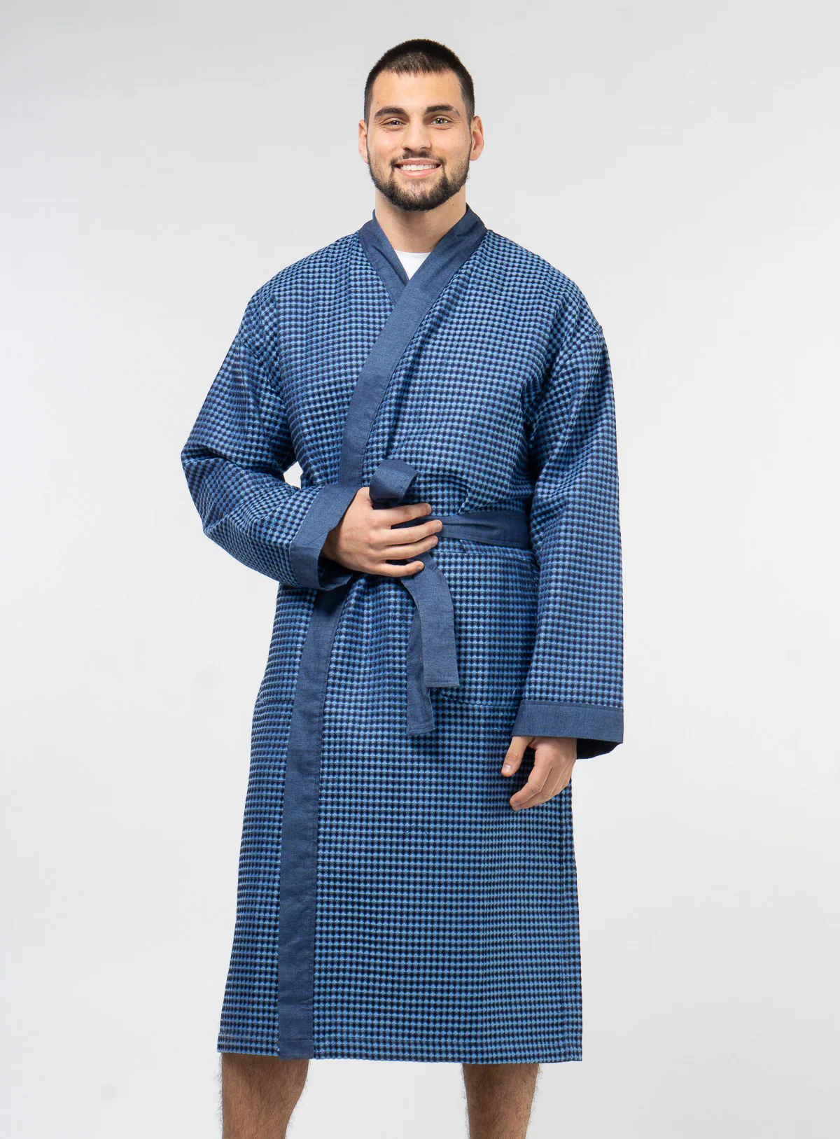 Robe de chambre à motif diamants - Image 2