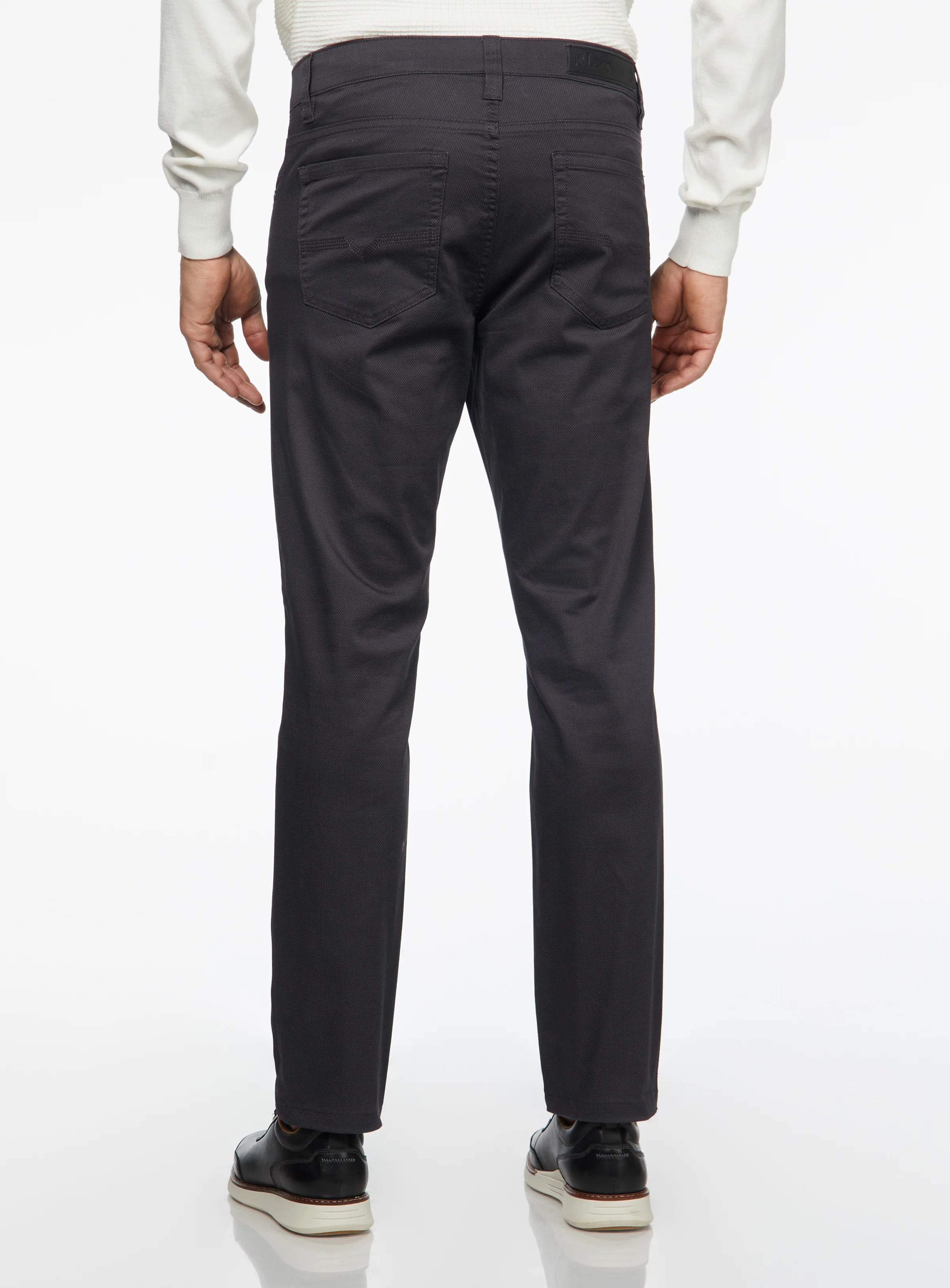 Chino à micro texturé 'Peter Slim' - Image 3
