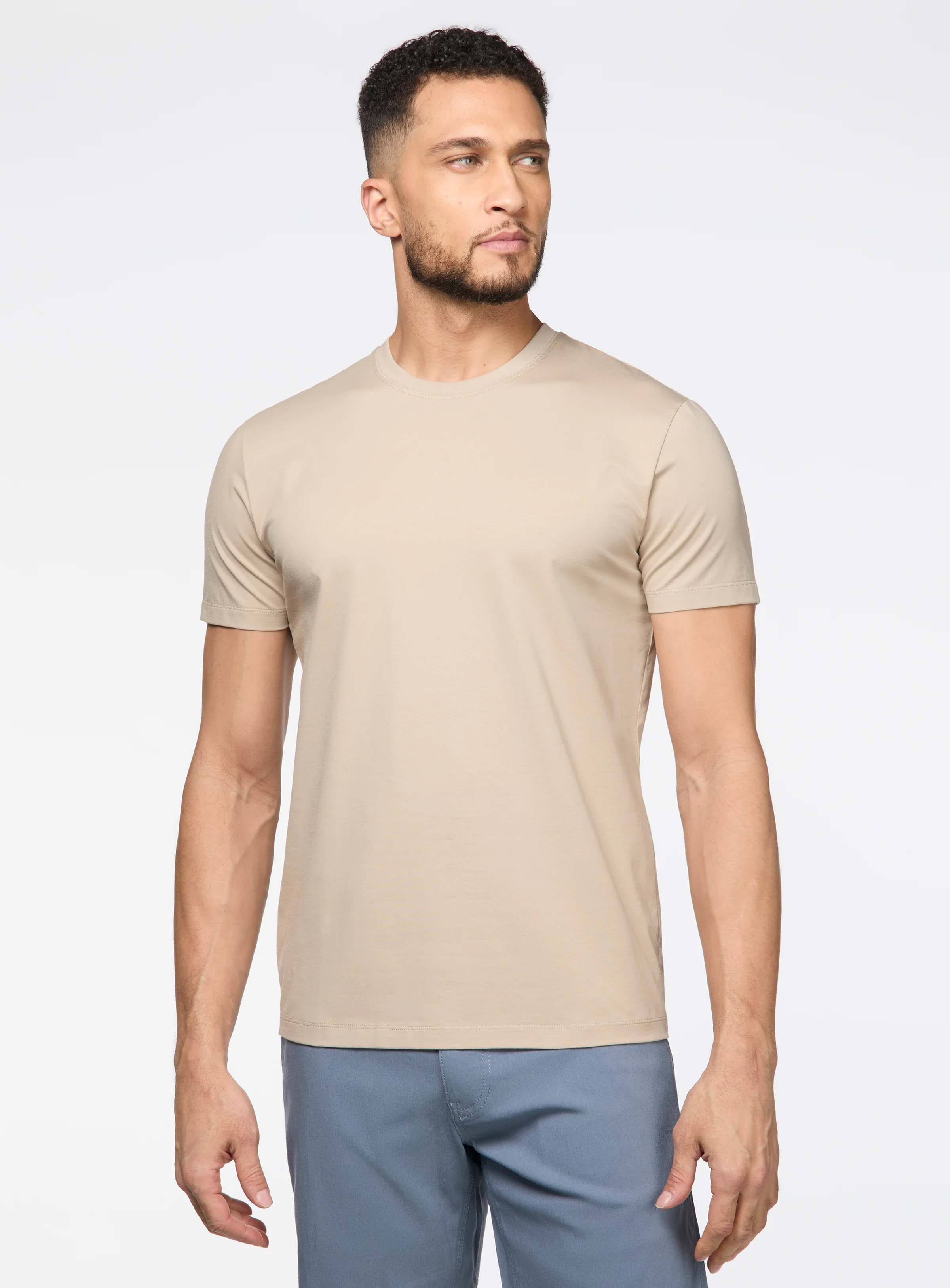 T-shirt basique à col rond - Image 3