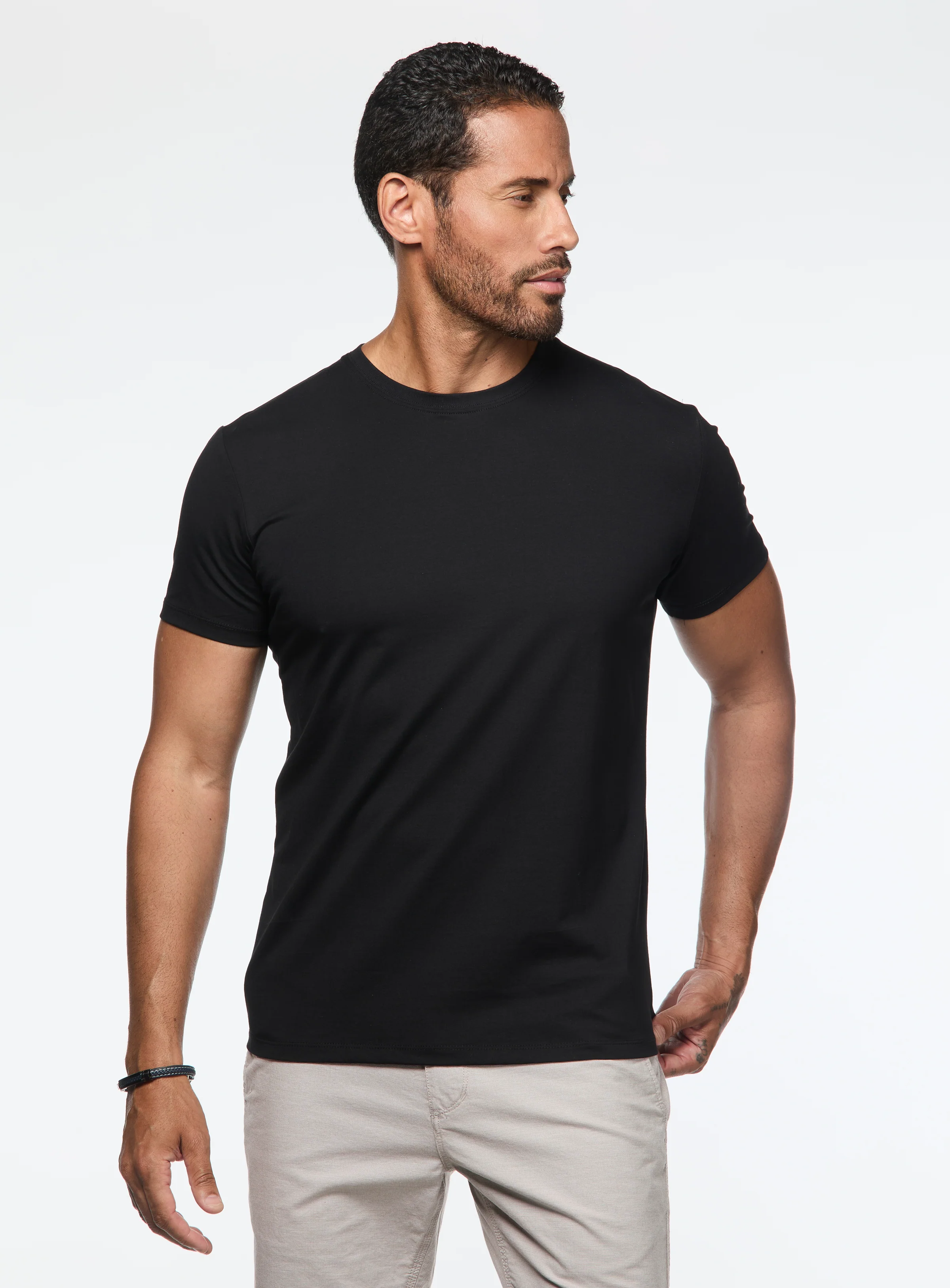 T-shirt basique à col rond - Image 9