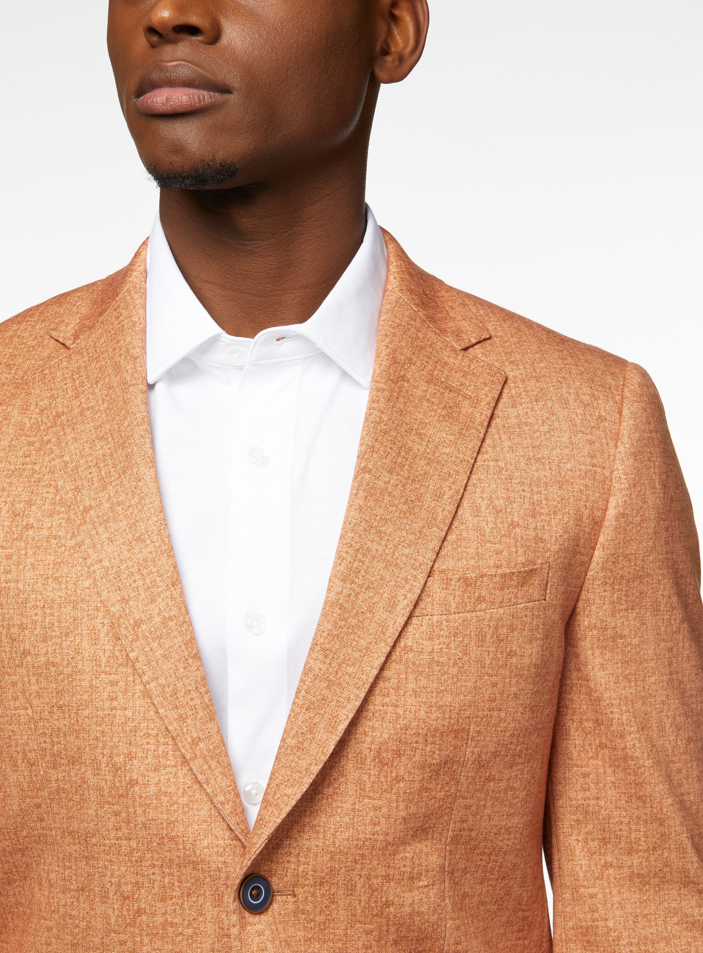 Veston en tricot tangerine - Image 2