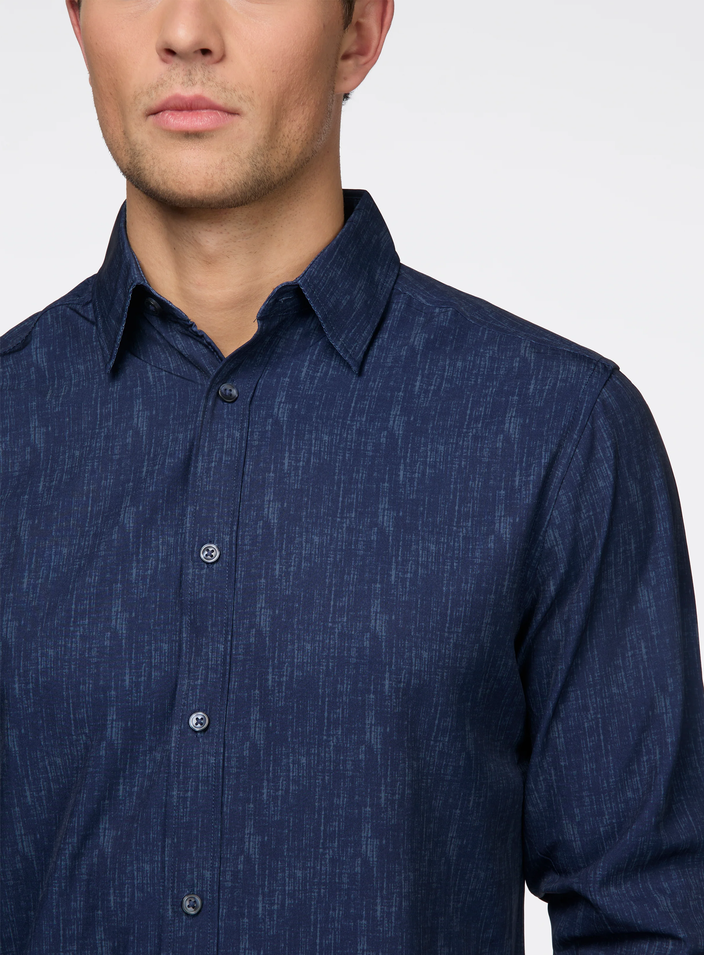 Chemise à motif hachuré - Image 4