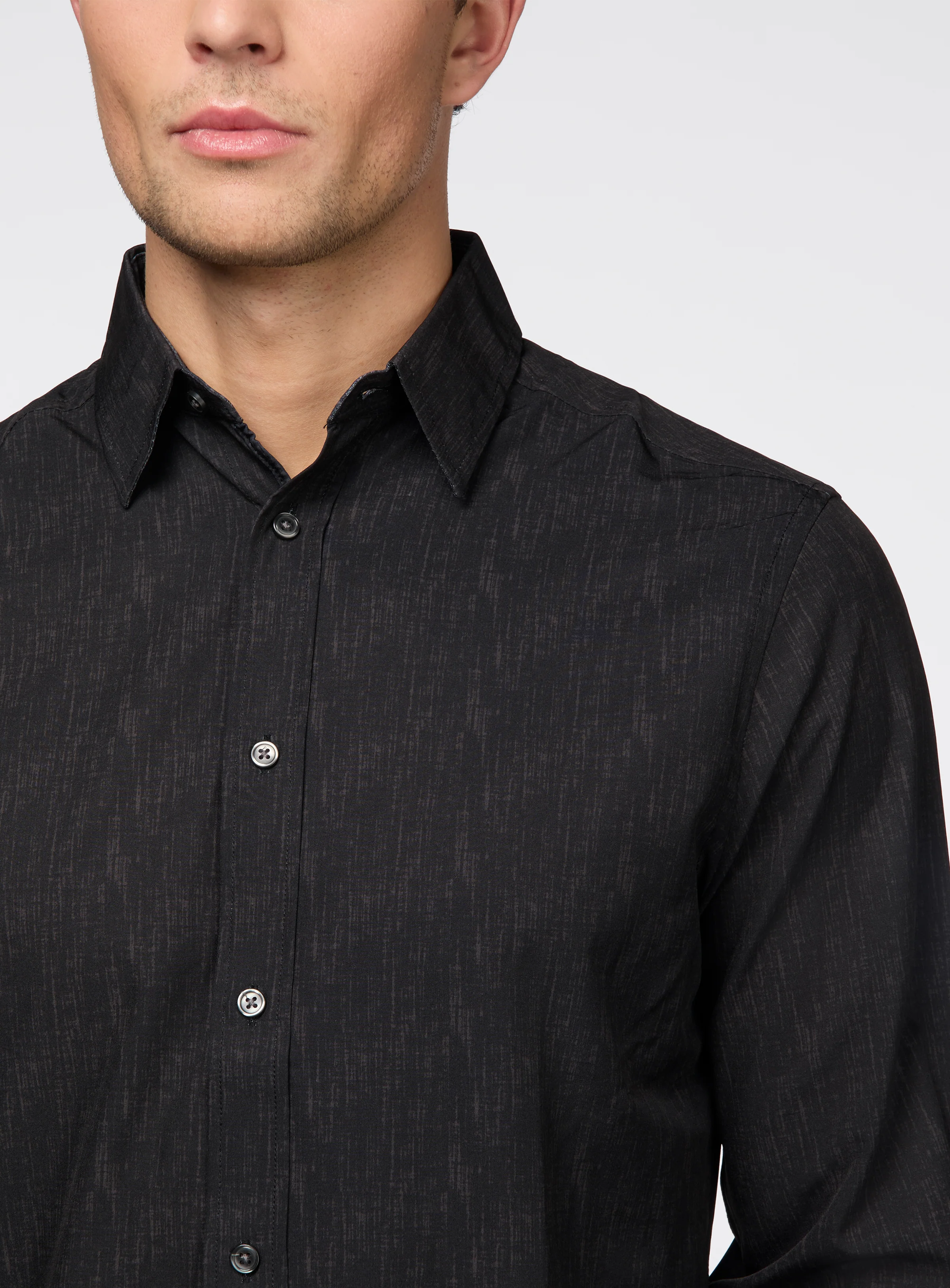 Chemise à motif hachuré - Image 6
