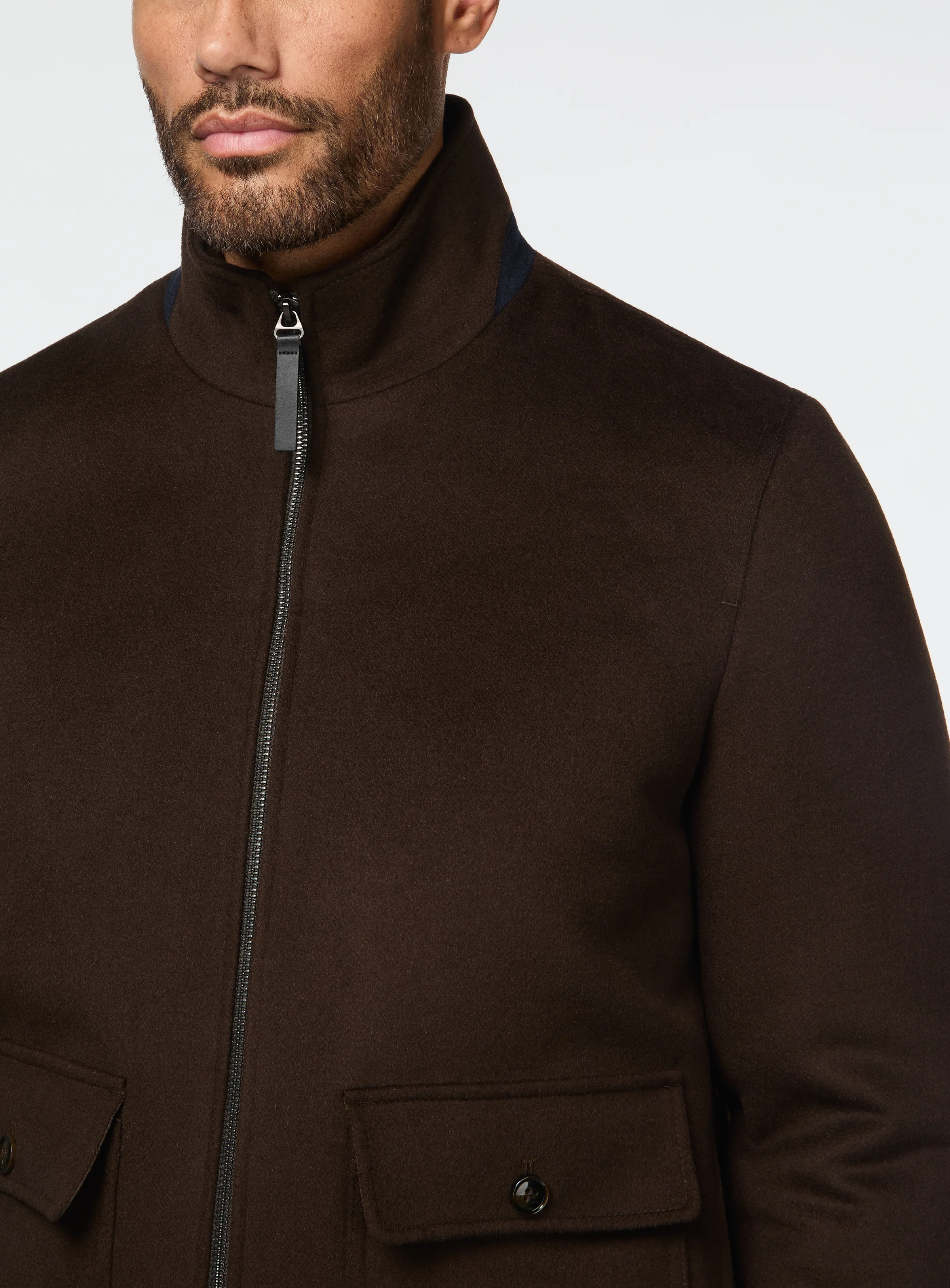 Manteau court en laine - Image 2