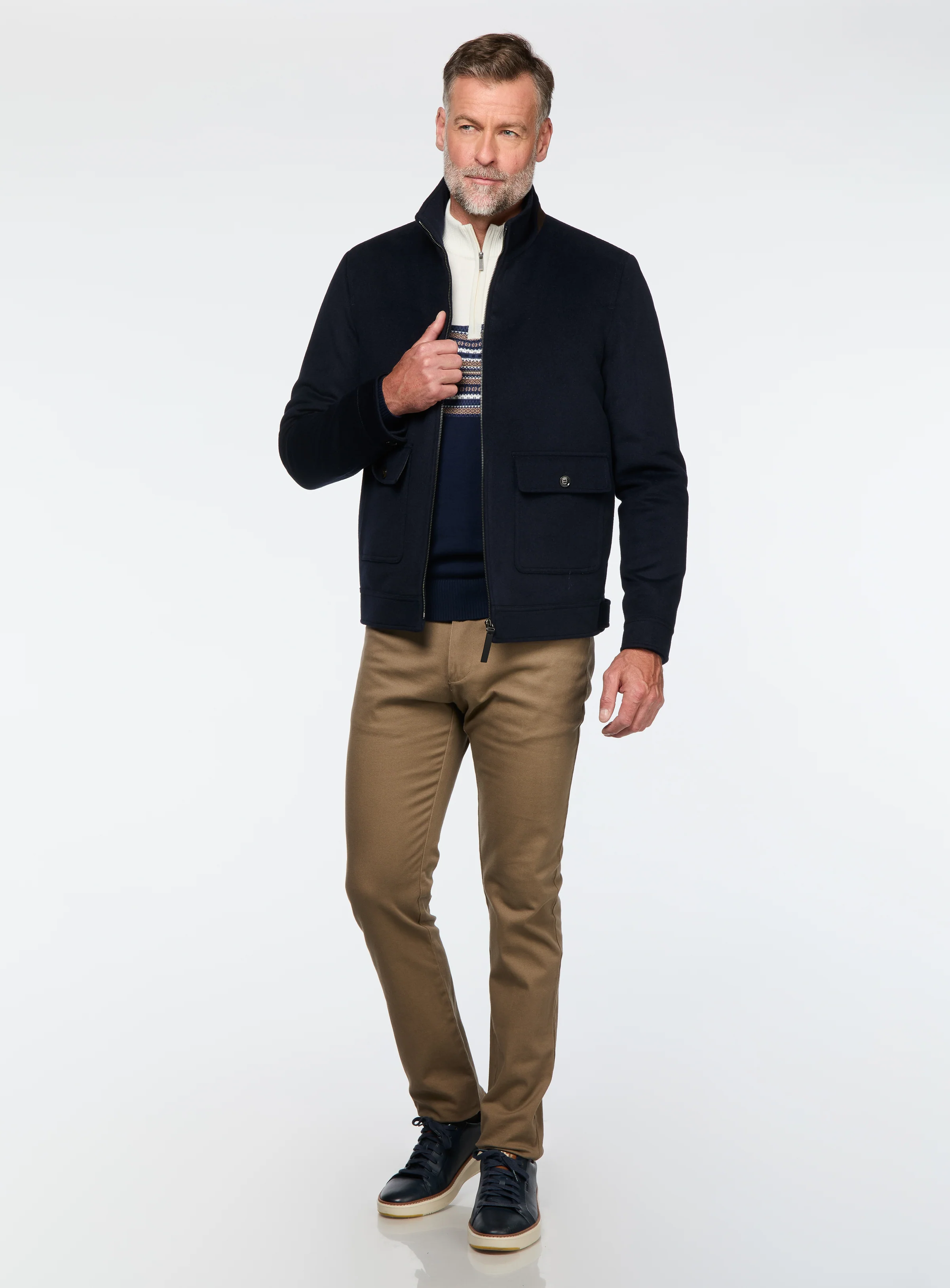Manteau court en laine - Image 5