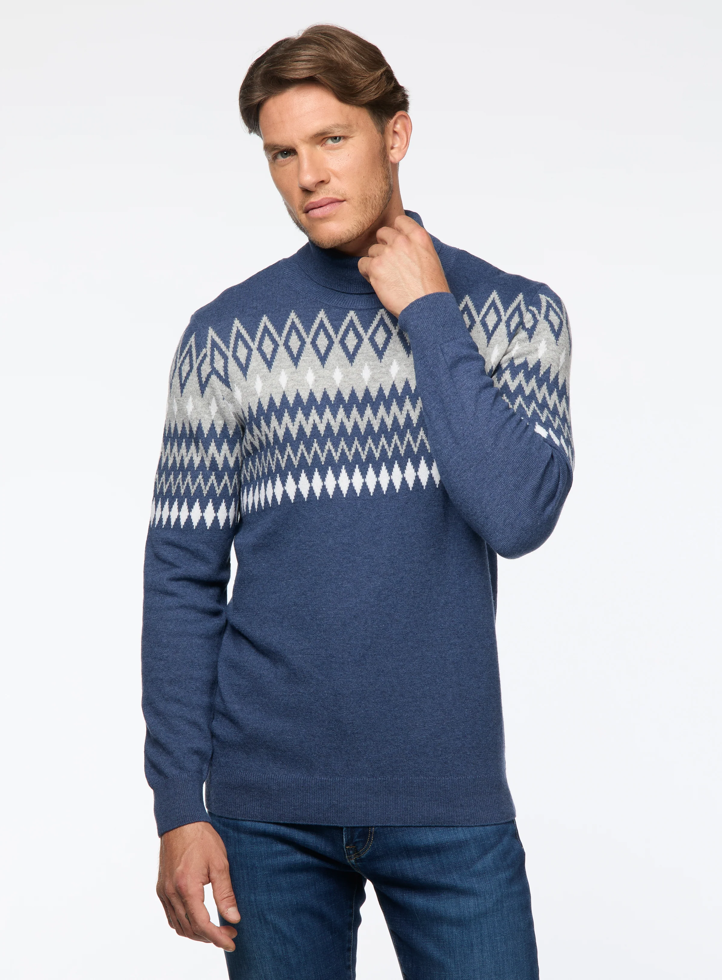 Chandail avec motif fair isle - Image 3