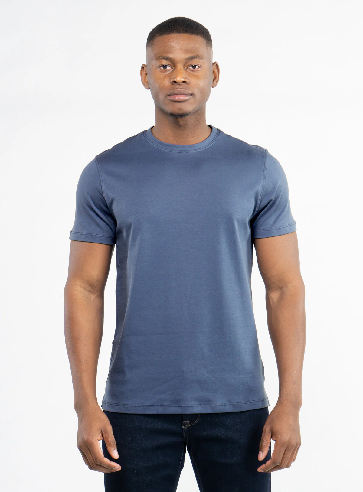 T-shirt col rond en coton pima - Image 11