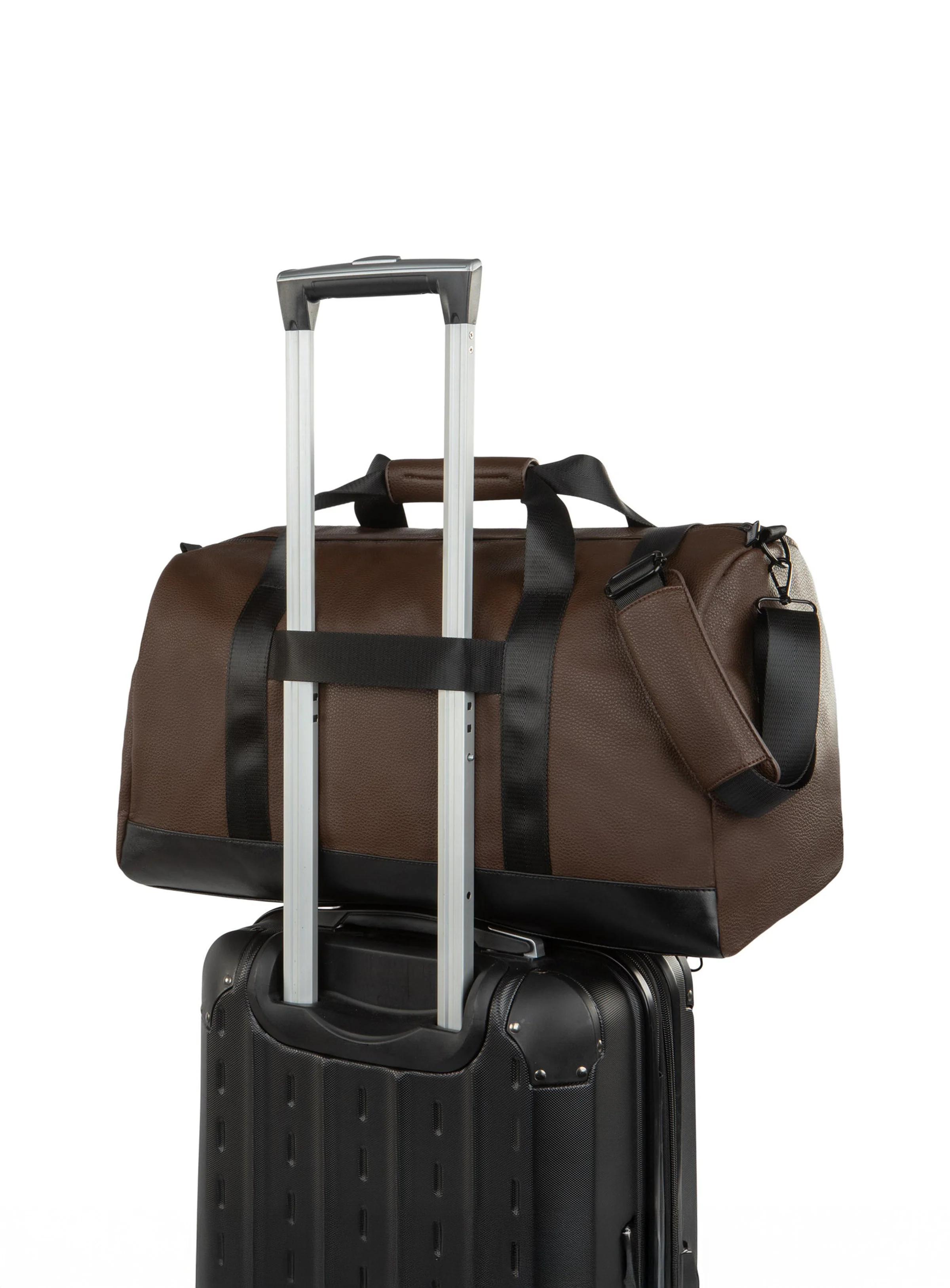 Sac de voyage en cuir 'Central' - Image 4