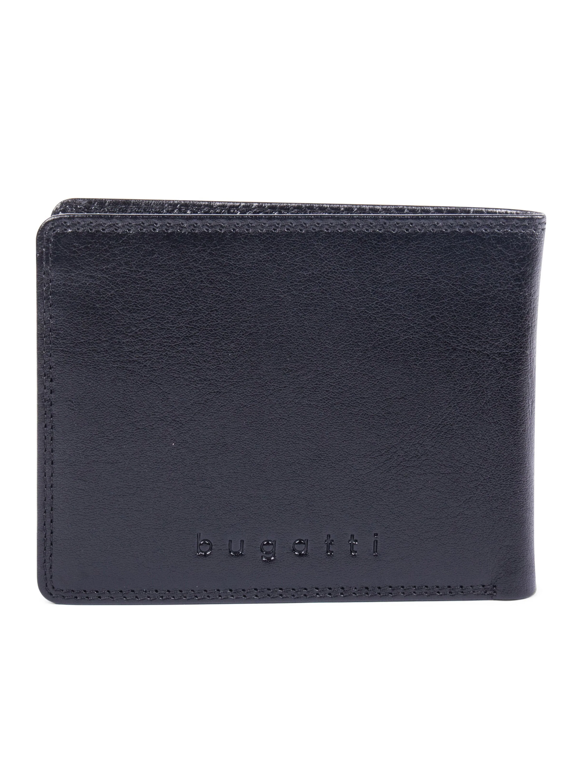 Portefeuille en cuir noir