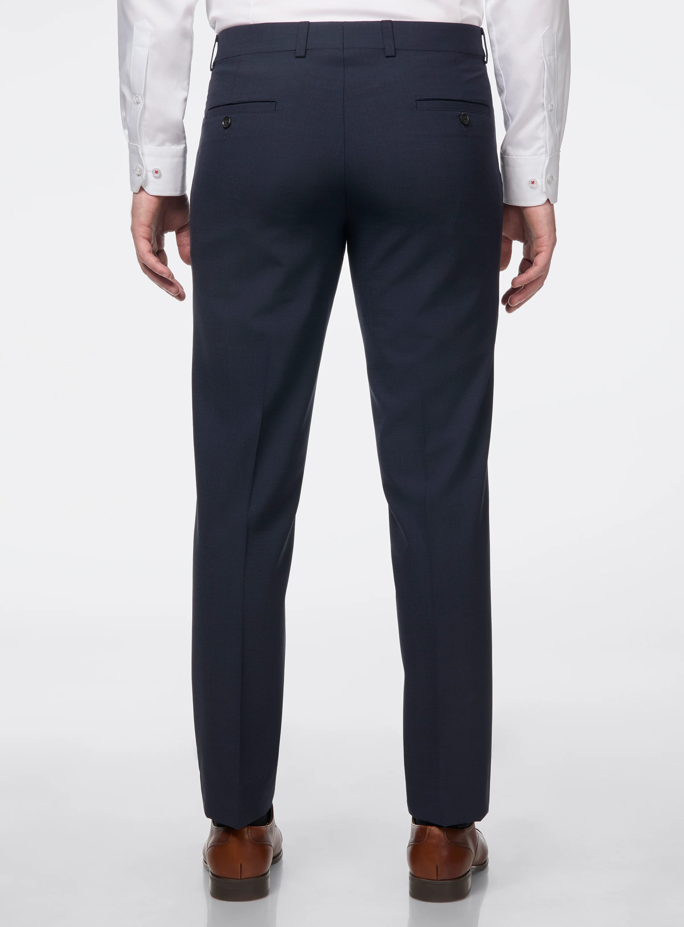 Pantalon habillé uni 'Franco' - Image 3