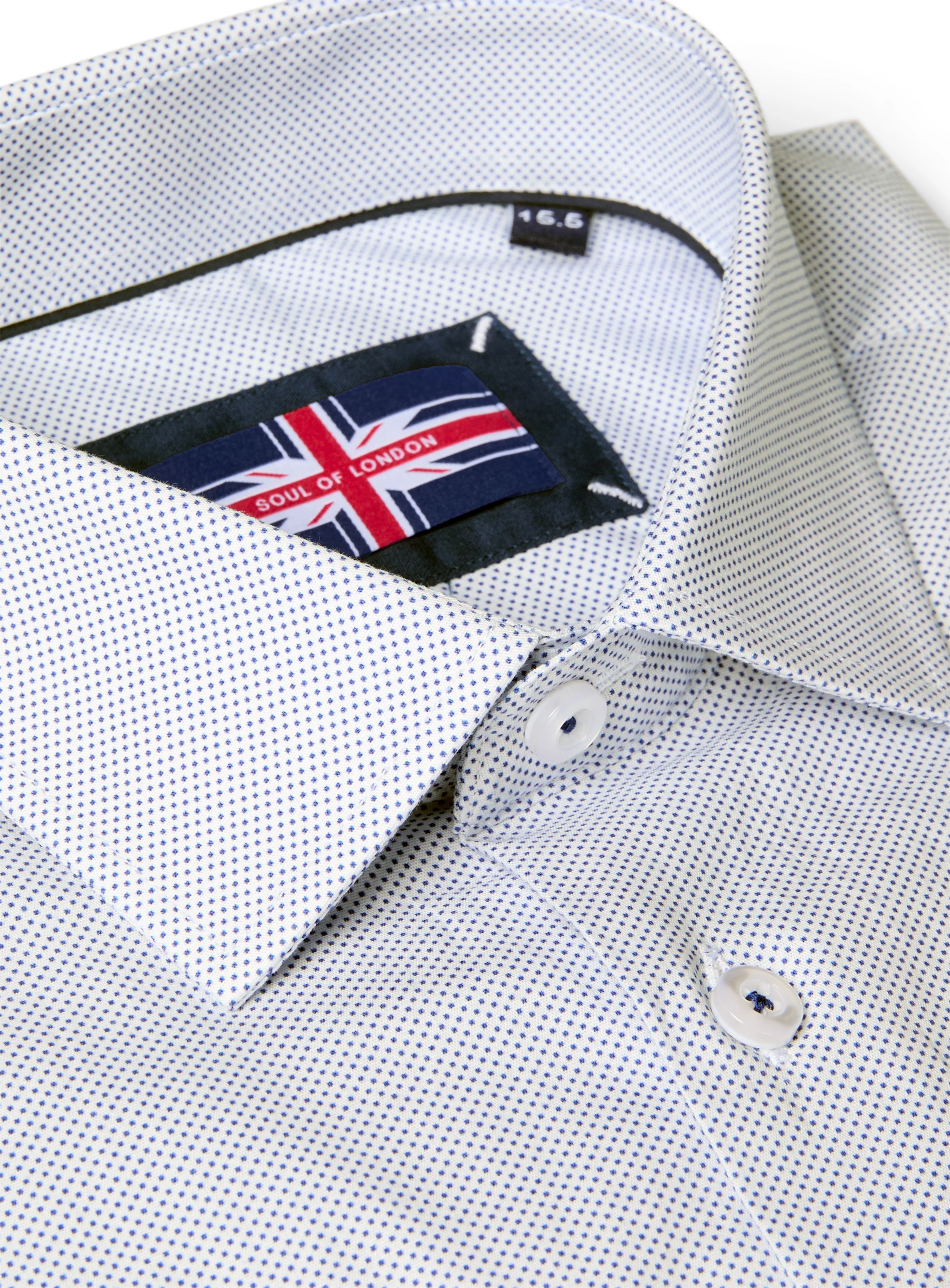 Chemise habillée à micro-imprimé - Image 4